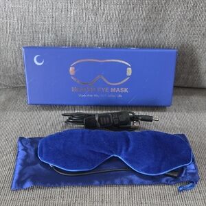 Heated Eye Mask For Eye Fatigue, New In Box, 3 Temperture Levels, With Remote.